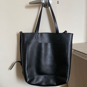 Madewell | Black Medium Transport Tote